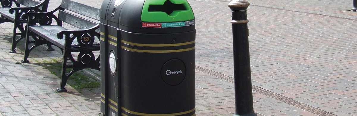 Vandal-Resistant Outdoor Bins