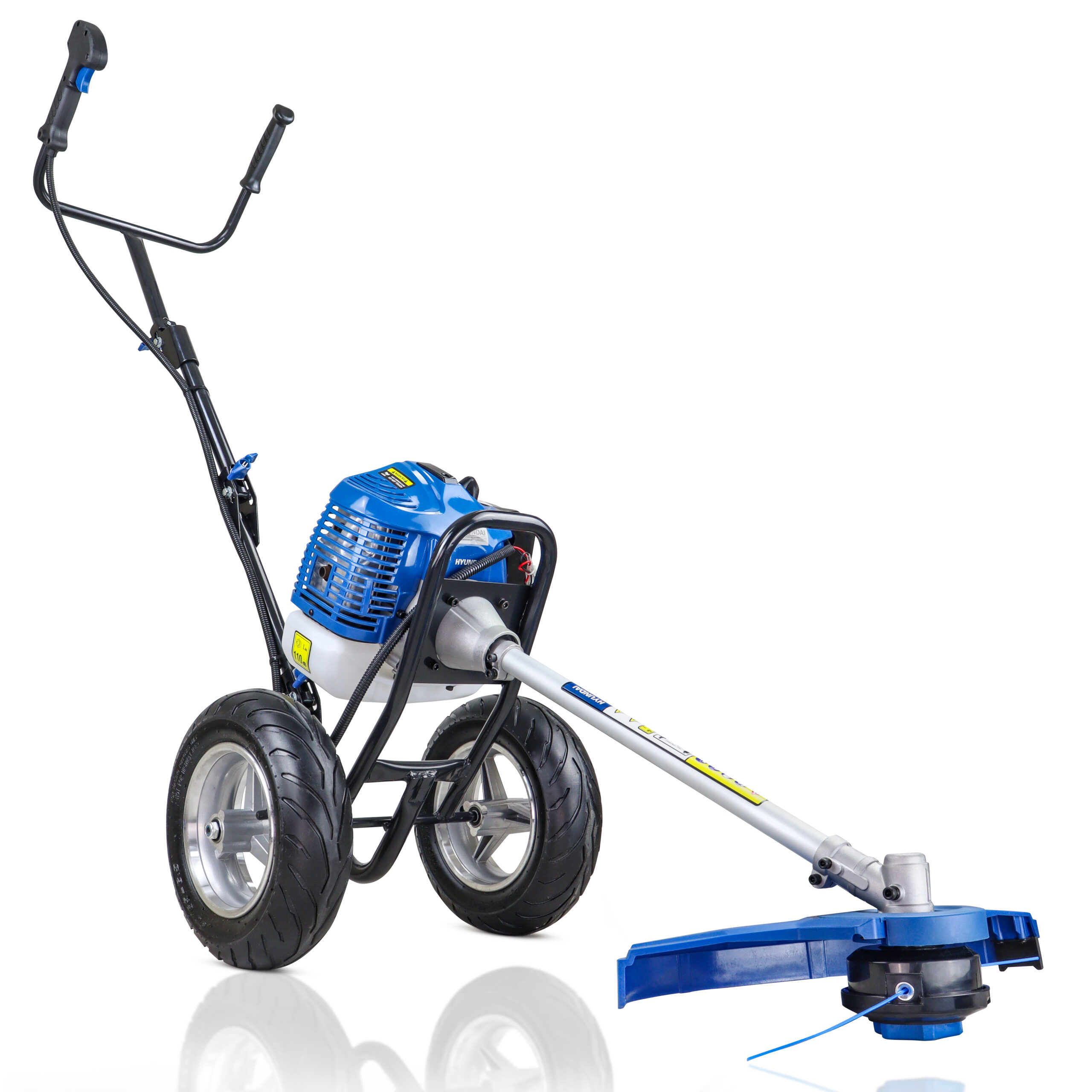 Hyundai 52cc Petrol Wheeled Grass Trimmer 