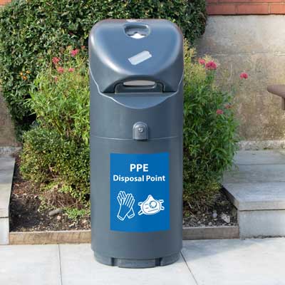 Manufacturers Of Auto-Mate&#8482; PPE Waste Bin