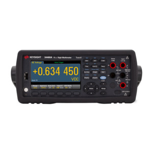 Keysight 34460A Basic Digital Multimeter, 6.5 Digit, 1,000 V, 75 ppm, USB, Truevolt Series