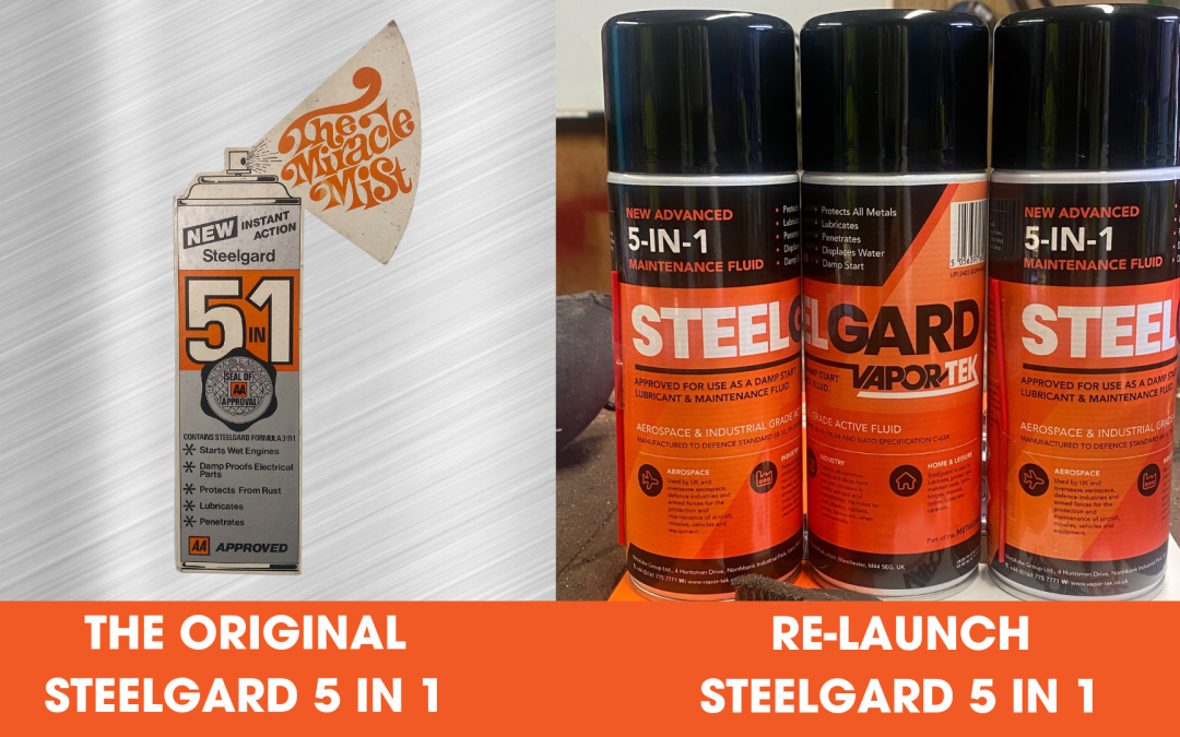 Vapor-Tek Re-Launch Steelgard 5 in 1 Spray
