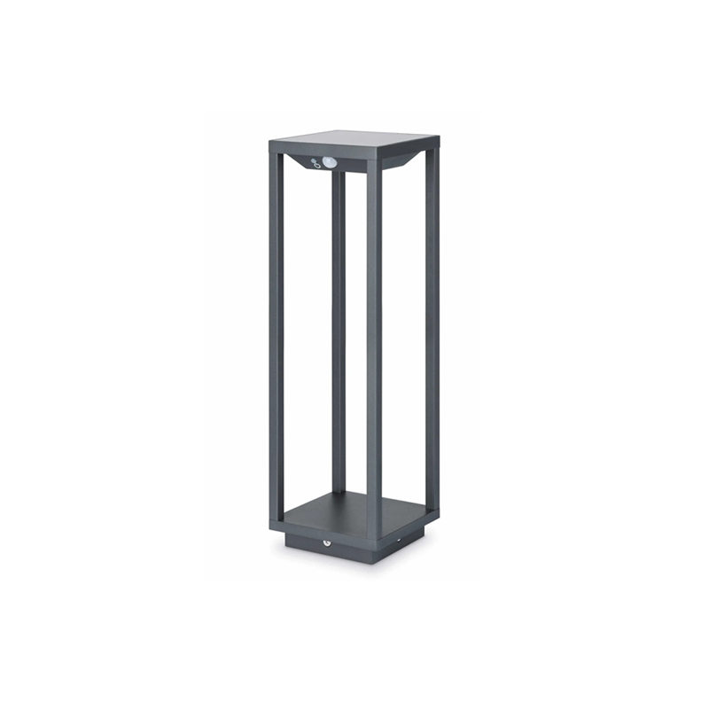 JCC Square Solar Surface LED Bollard 500mm