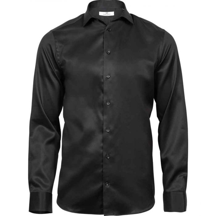 Tee Jays Luxury Slim Fit Long Sleeve Oxford Shirt