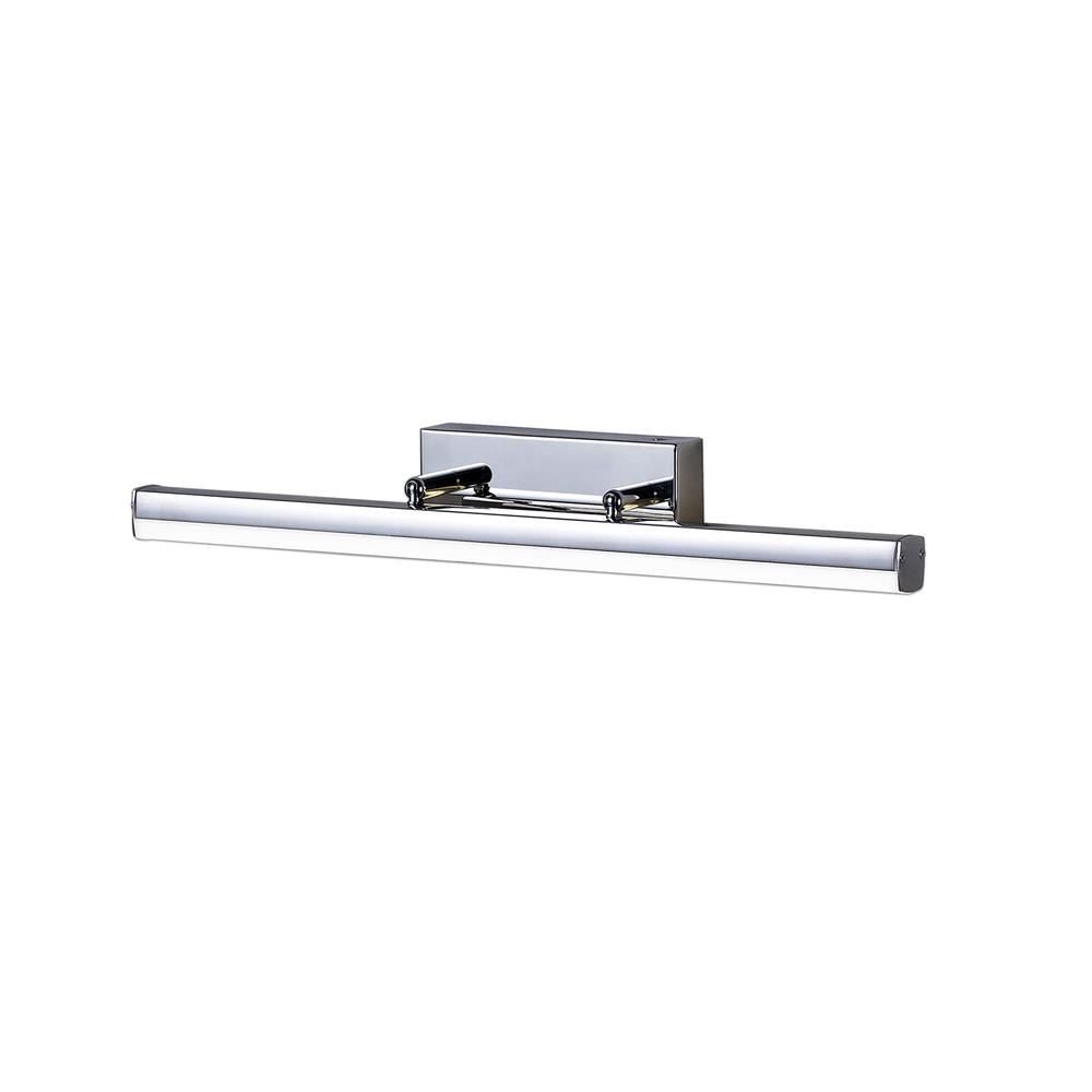 Luxuria Beckett Wall Light Medium Adjustable 1x12W LED 4000K 1192lm IP44 Polished Chrome