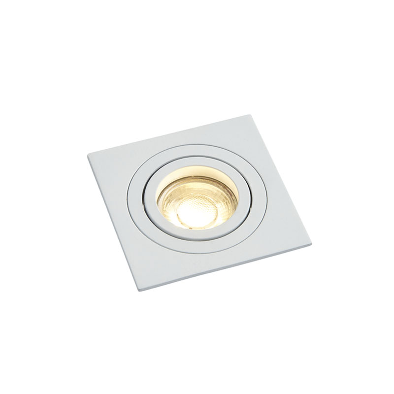 Forum Pasto Square Adjustable GU10 Downlights White