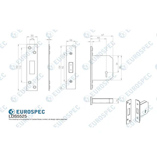 Standard Mortice Key Locks