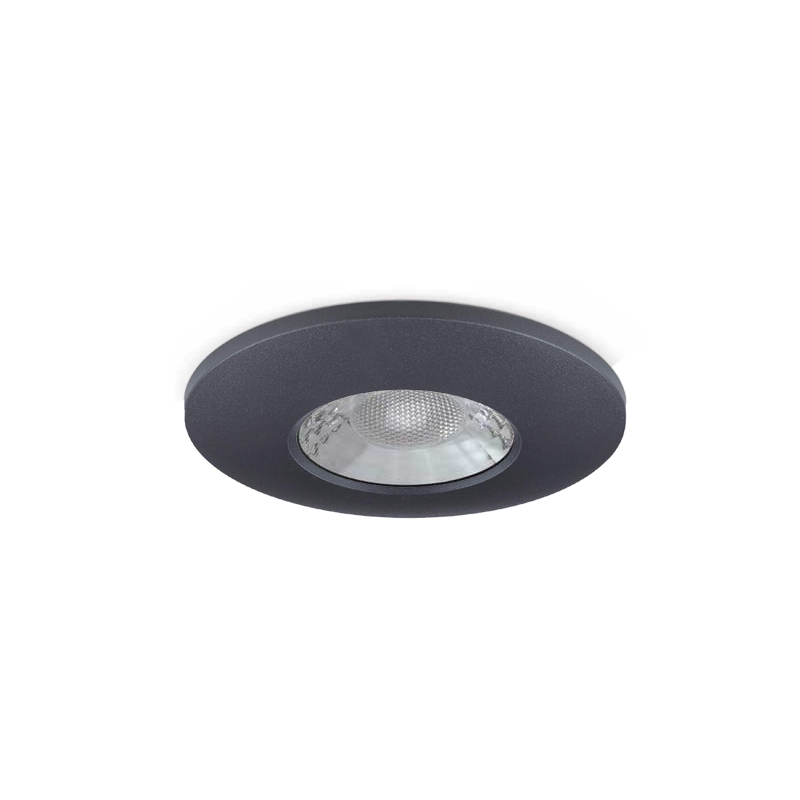 JCC V50 Integrated LED Downlight Anthracite CCT Switchable