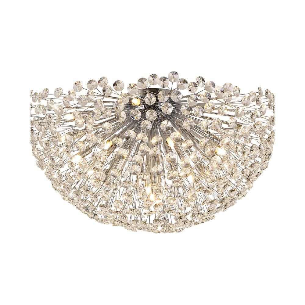 Luxuria Paramount Ceiling 80cm 21 Light G9 Polished Chrome / Crystal