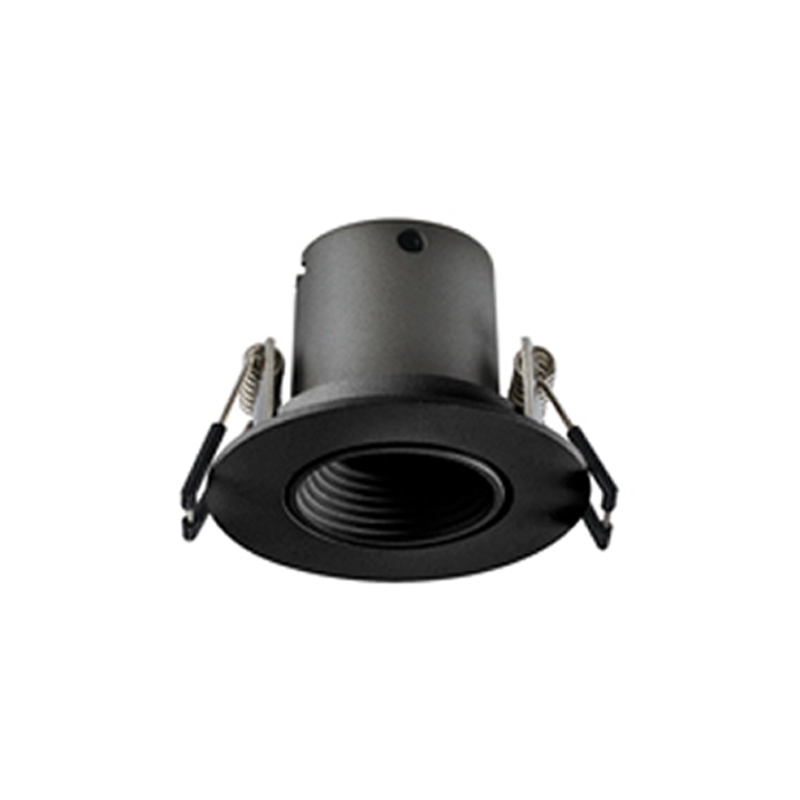 Integral Lux Mini LED Downlights 50mm High CRI 3000K Matt Black