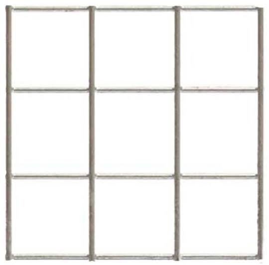 1220x 2440mm 3"x 3"x 8g (4'x 8') Galvanised Welded Mesh