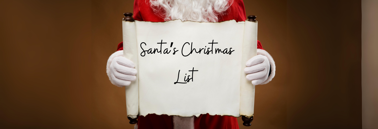 What has Santa put on his Christmas List this year?