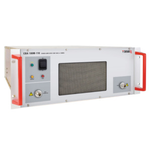 Ametek CTS CBA100M-110-001 Amplifier, Solid State, 10 kHz-100 MHz, 110W, 4U, Front, N RF Cntr. 90-264VAC