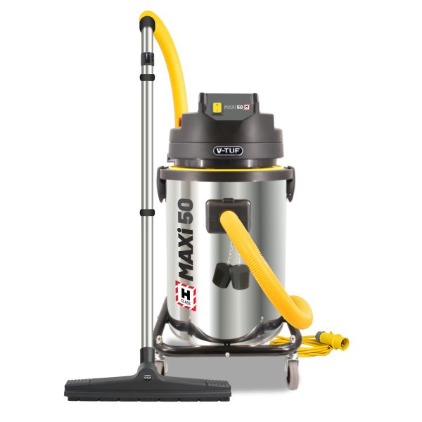 V&#45;Tuf MaxiH110 50L H Class Dust Extraction Vacuum 110v