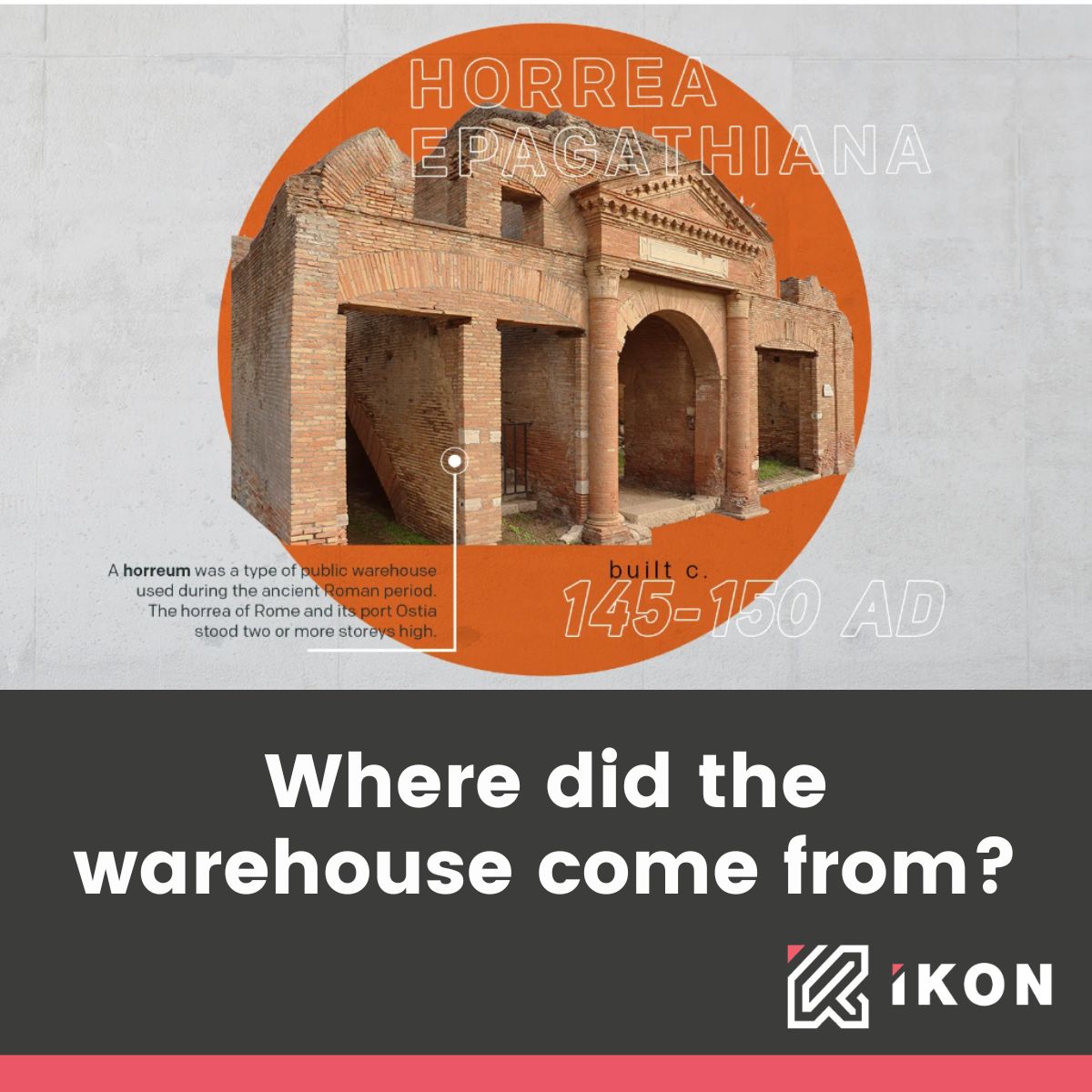 WHERE DID THE WAREHOUSE COME FROM?