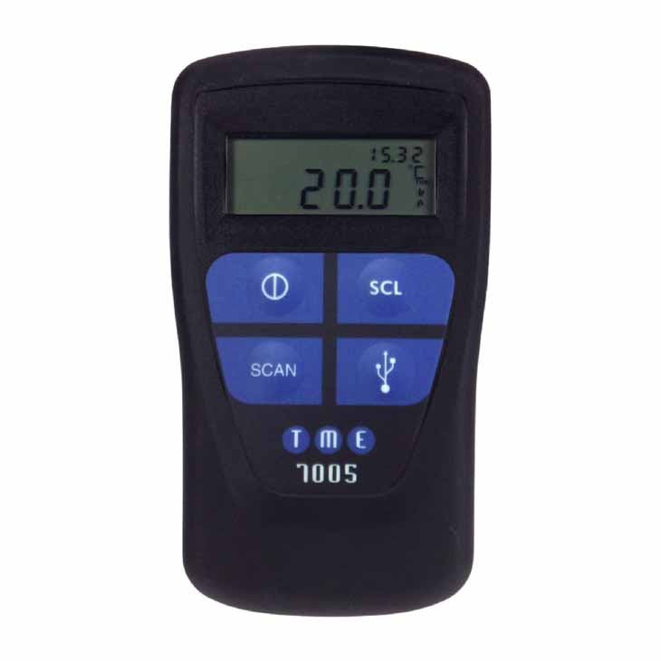 MM7005-2D - Barcode Scanning USB Thermometer