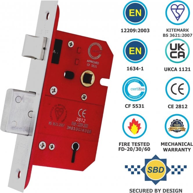 5 Lever Sash Lock