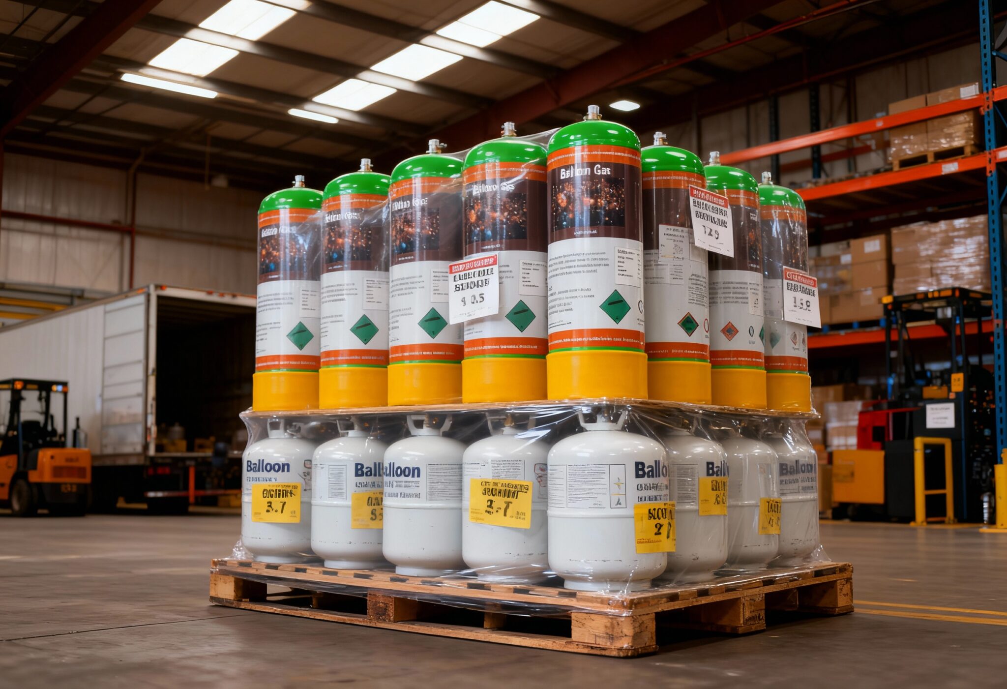 Wholesale, Disposable Helium Gas Bottles
