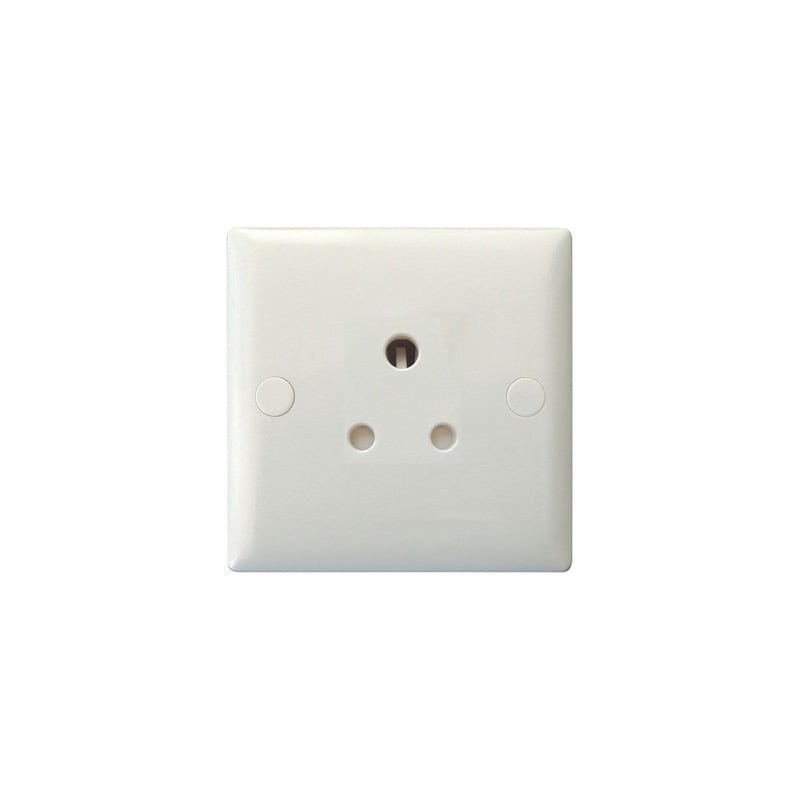 Varilight Value 1G 5A Round Pin Socket