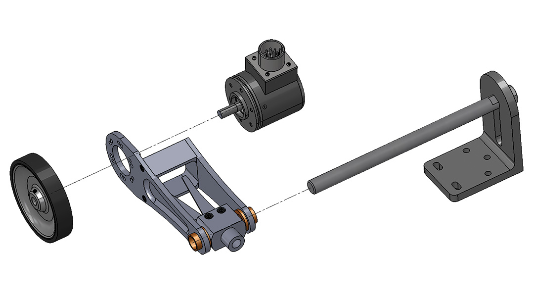 Turn a shaft encoder into a linear measurement solution