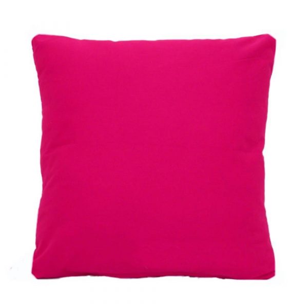 Pink Cotton Drill Scatter Cushion or Cover. Sizes 16&#34; 18&#34; 20&#34; 22&#34; 24&#34;