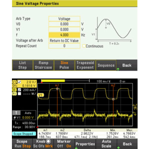 Keysight E36150ADVU Scope View Arb Waveform Option, User Installable, For E36150 Series Supply