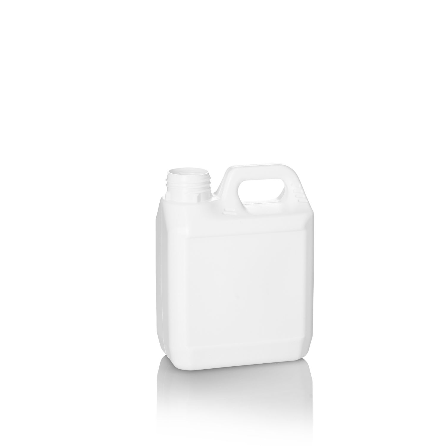 1Ltr White HDPE Jerry Can
