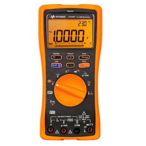 Keysight U1242C Handheld Digital Multimeter, True RMS, 4 Digit, 10k Count, IP67, U1240 Series