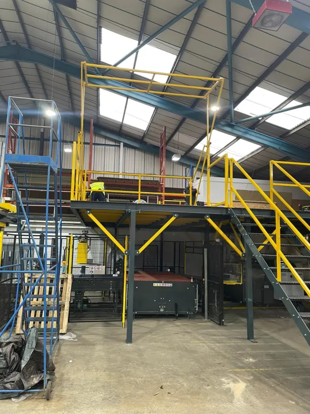 Suppliers of Warehouse Mezzanine Safety