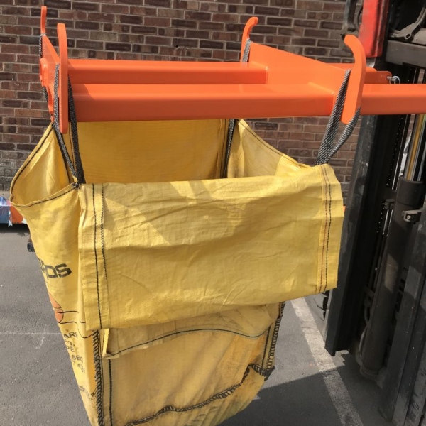 Fork Mounted Sand Bag Carrier