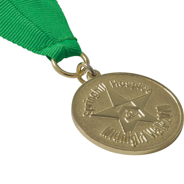 Stamped Iron Medal