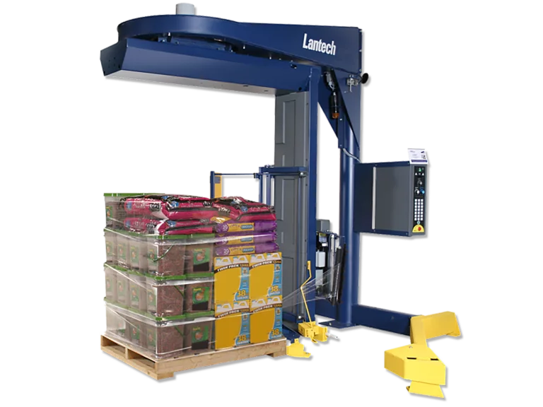 High Quality LantechSemi-Automatic Stretch WrapperRotary ArmS300XT For The Dairy Industry