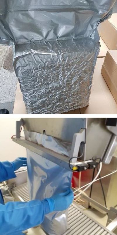 Aluminium Foil Flat Bags for Energy Sector