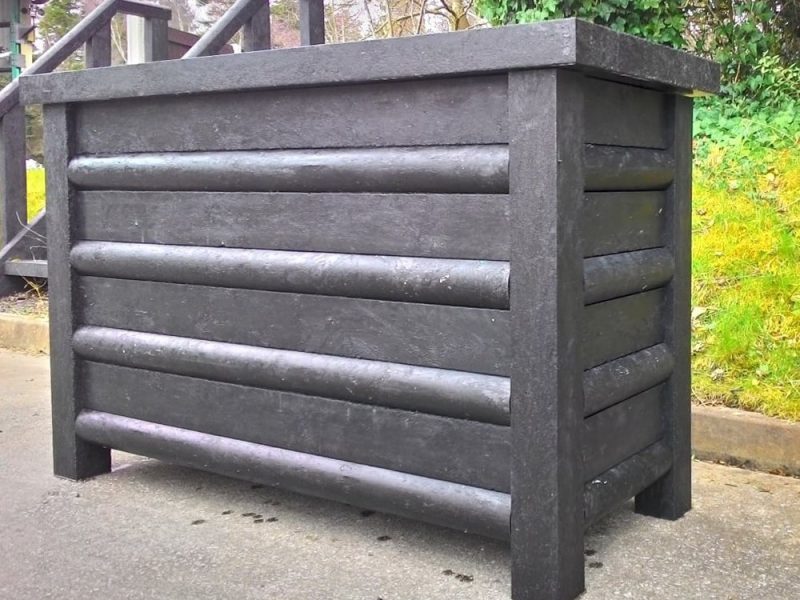 Large Planter - Recycled Plastic for Parks