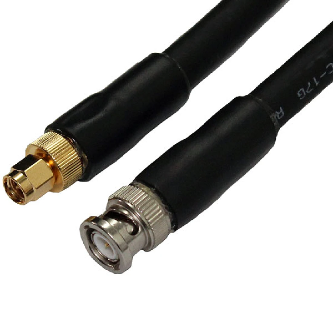 BNC Plug to SMA Plug Cable Assembly LLA400 2.5 METRE