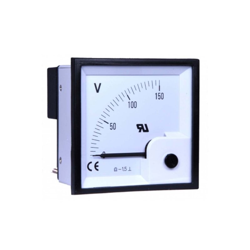 Taiwan Meters BE72-150V-90 Voltmeter 150V DC