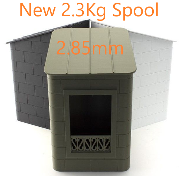 3D FilaPrint PLA Matte Moss Grey 2.85mm 2.3Kg 3D Printing Filament