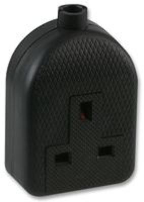 230V 13a 1G Black Trailing Socket
[CP-213S-1G-B]