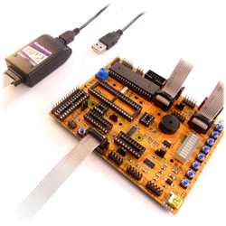 USB STK200 AVR Board for AVR and Atmega Microcontrollers