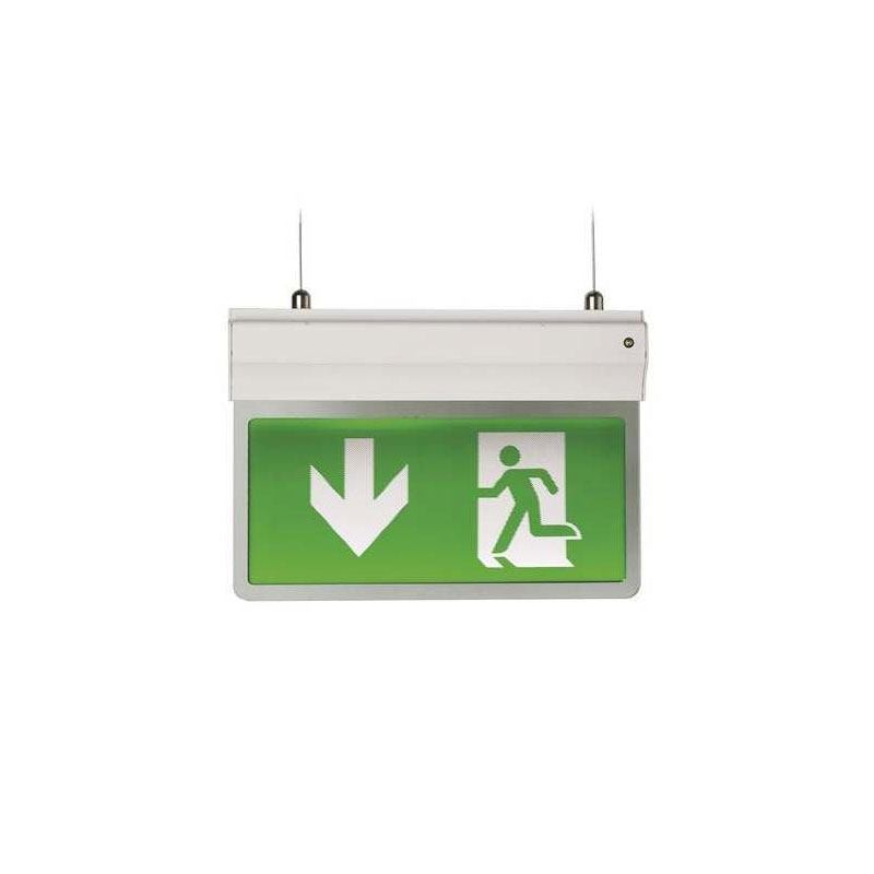 Ansell Lighting AE3LED/3M/W Exit Sign White Colour