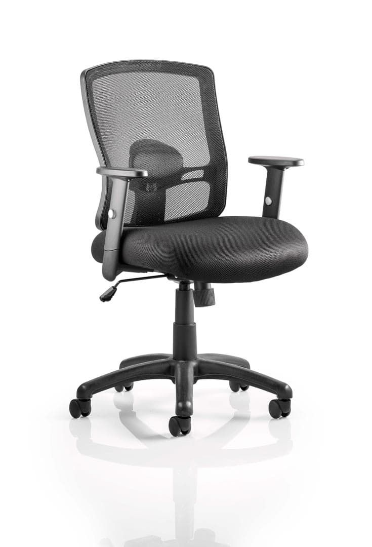 Providers Of Portland Mesh Back and Fabric Seat Task Operator Office Chair - Multiple Colour Options