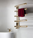 Tubular Gold Towel Warmer (58PG)