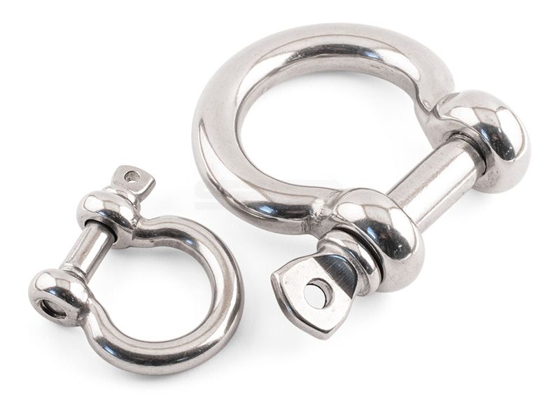 Bow Shackles - 316 / A4 Stainless Steel