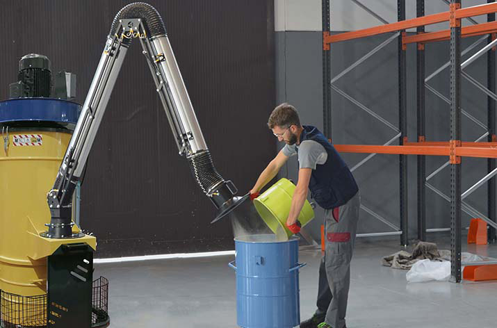 High-Performance Self-Cleaning Dust Collectors for Building Materials