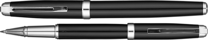 Carrick Metal Rollerball Pen - Black