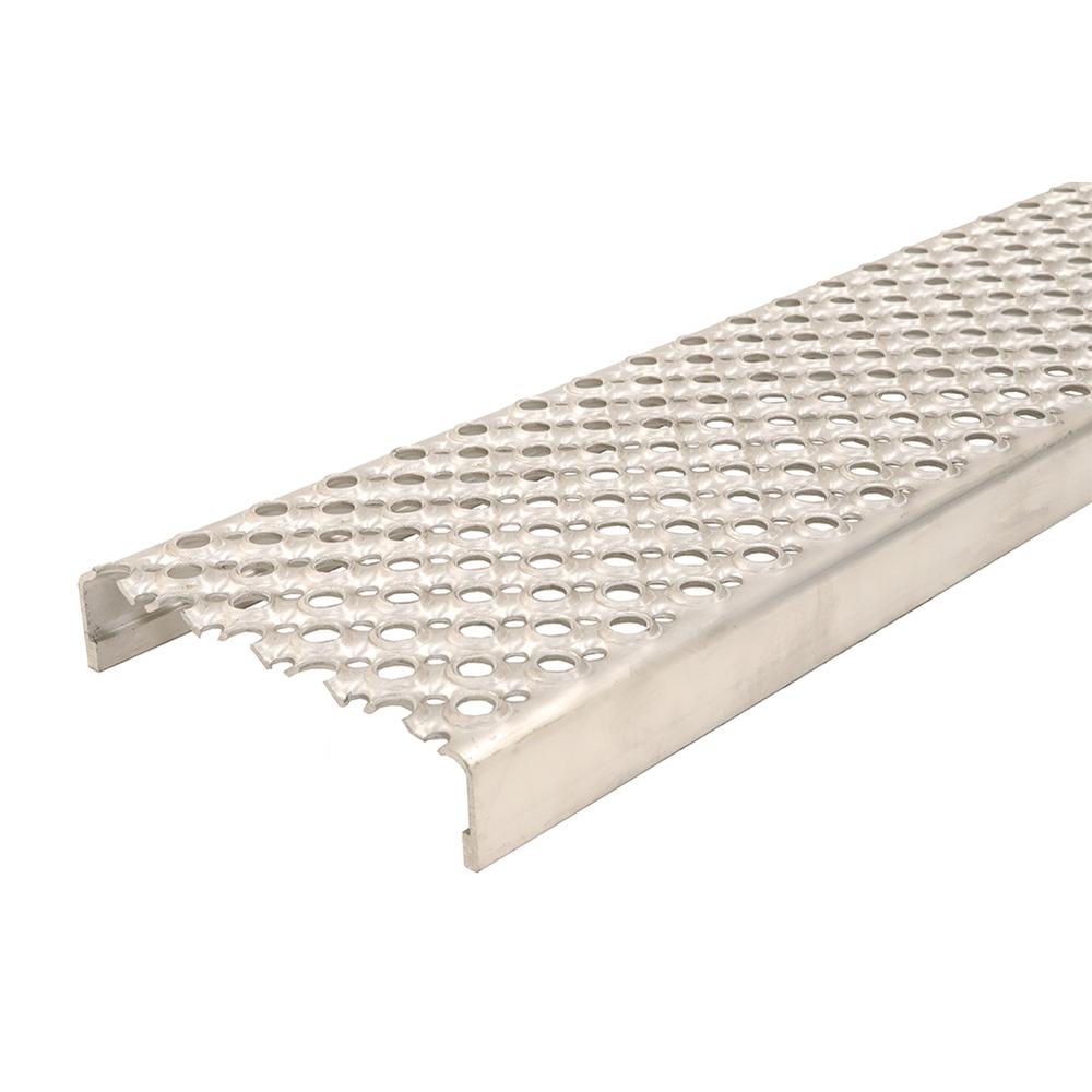 O2 Perforated Plank   225mm x 45mm2mm Thick Stainless Steel 3000mm Long