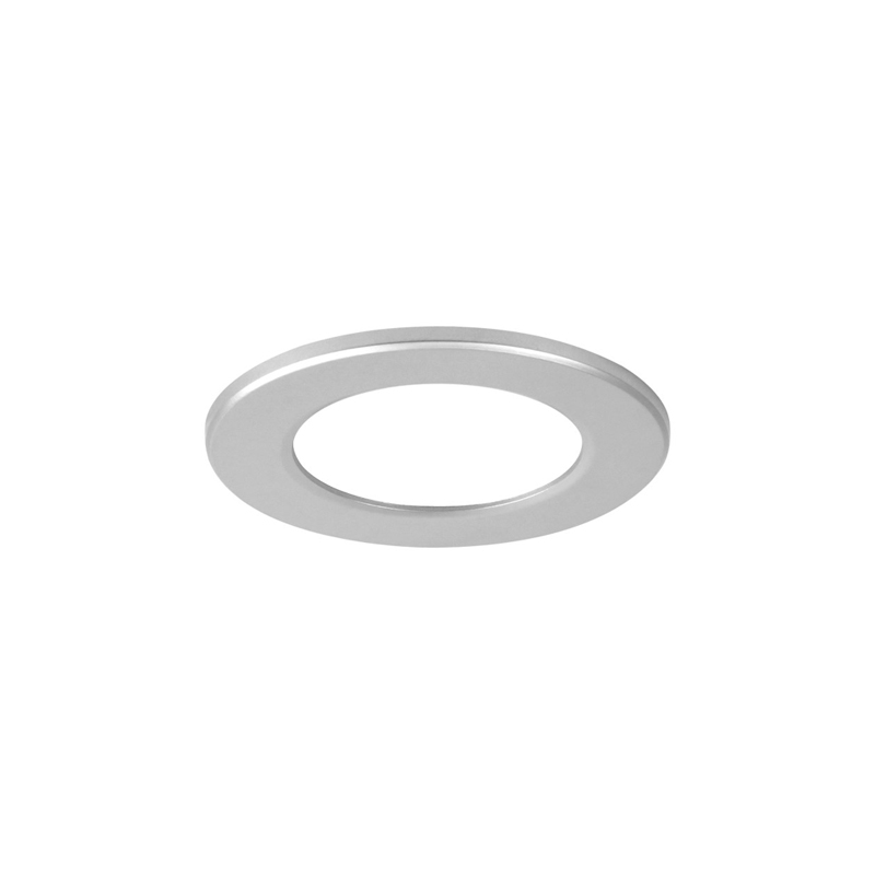 Integral Matt Silver Bezel for Compact Eco Round LED Downlight