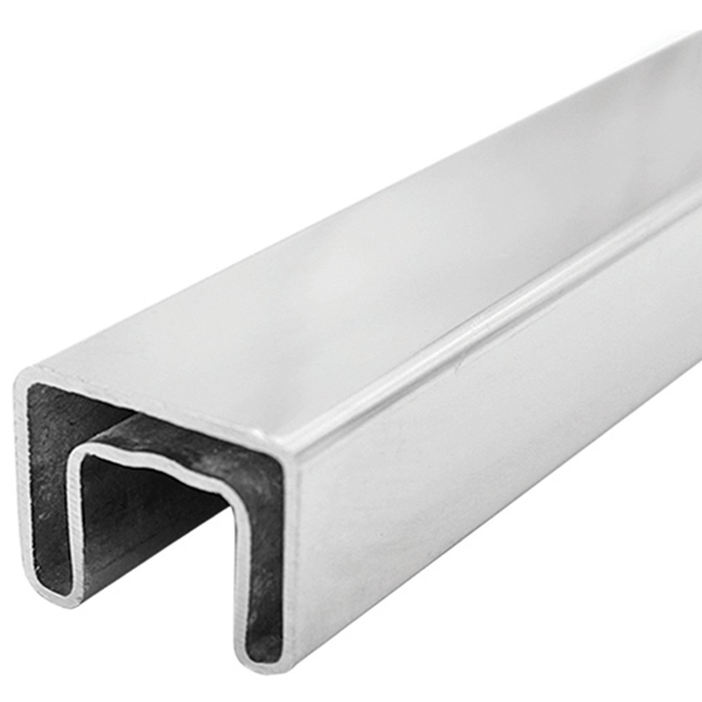 40 x 30mm Handrail suits 12-21.5mm 6.0M length 316 Stainless