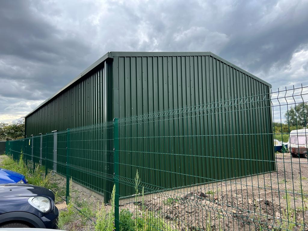 Agricultural Steel Buildings With Anti-Drip Cladding In Surrey
