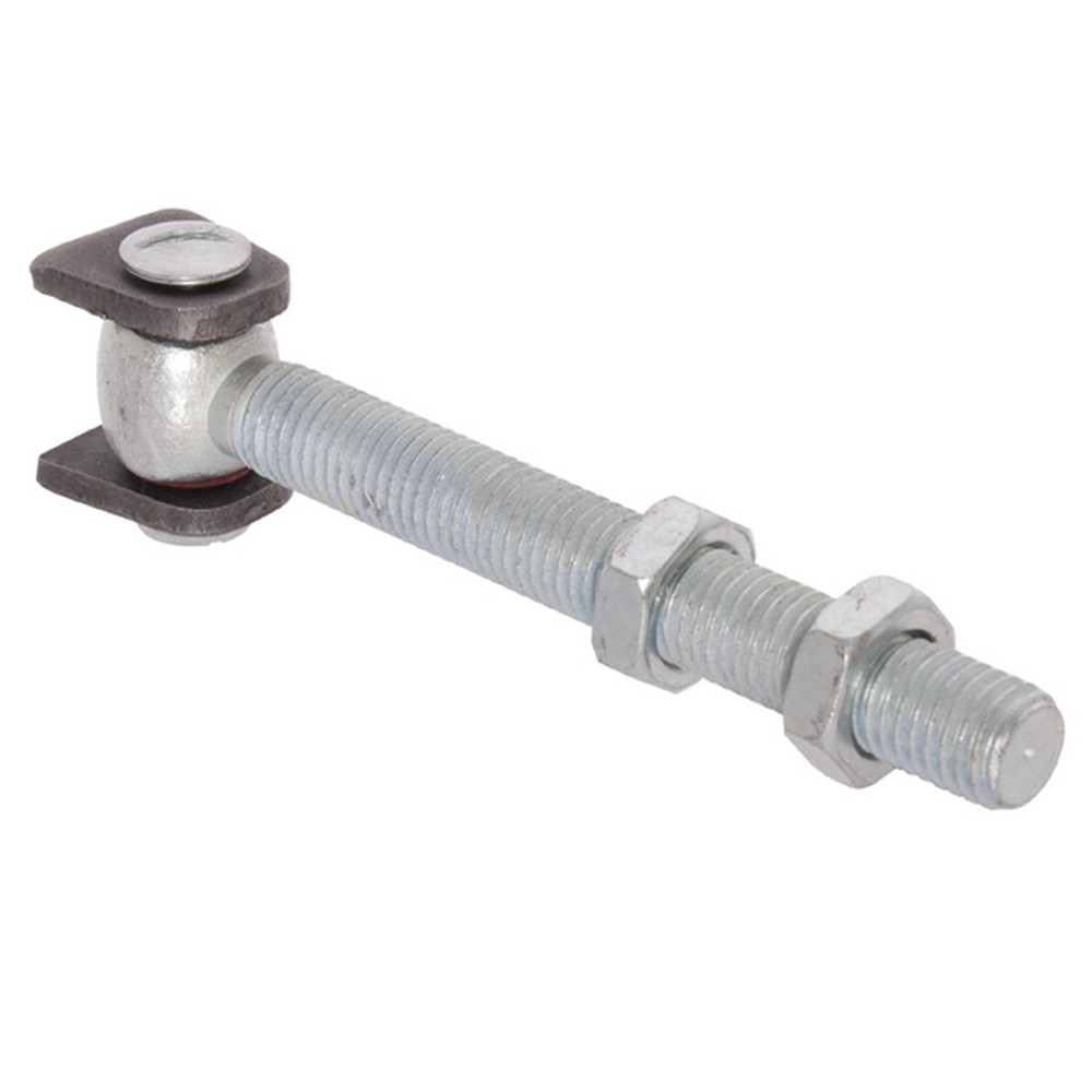 Electro Galvanised Long Thread Hinge M18