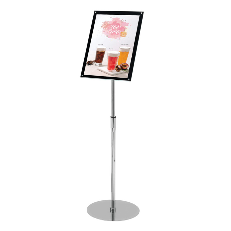 Floor Standing Acrylic Sign Holder with A4 or A3 Frame